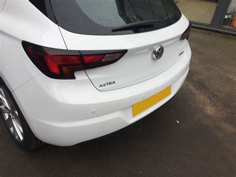 vauxhall astra with parking sensors