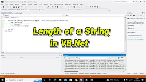 Vb String Multiple Lines
