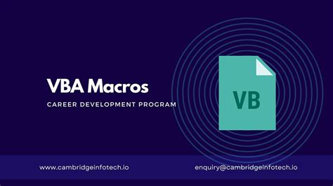 Best VBA Training in Bangalore VBA Courses in Bangalore