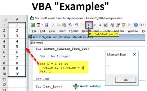 VBA Excel Examples