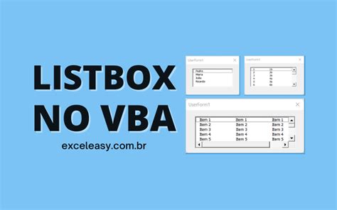 Vba Listbox With Scrollbar