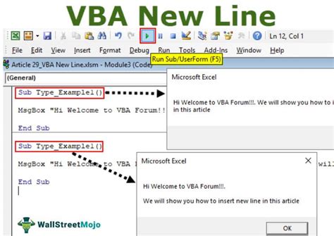 Vba String With Multiple Lines