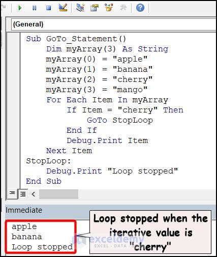 VBA For Each Loop in Excel 2019