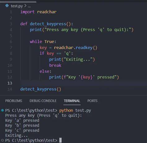Vbscript Detect Keypress