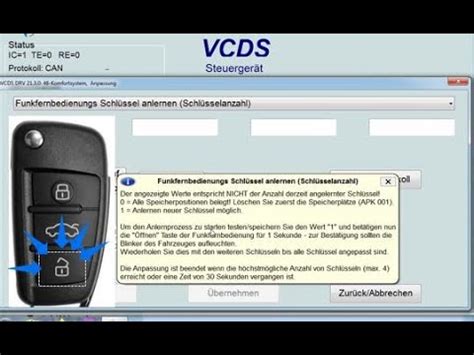 Opel Astra H Schlüssel Anlernen Wegfahrsperre