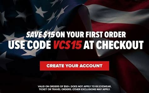 vcs discount code veterans