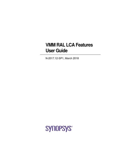 vcs lca features guide