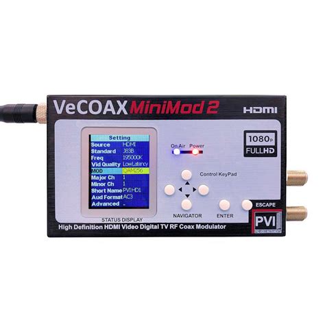 VeCOAX MINIMOD2 Professional HDMI Modulator HDMI LICENSED