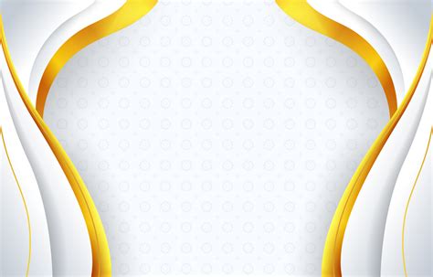 Vector Background White And Gold