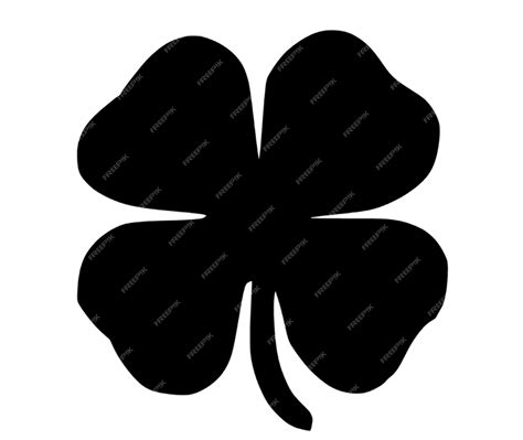 vector four leaf clover