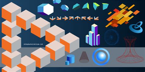 Vector Graphics 3D Design