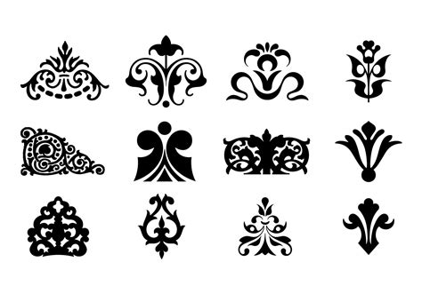 Vector Ornaments For Logo