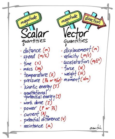 vector quantity in physics notes