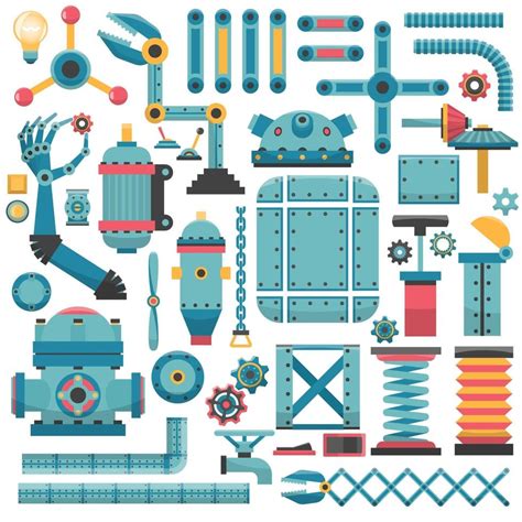 Vector Robot Parts