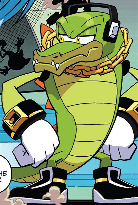vector the crocodile idw