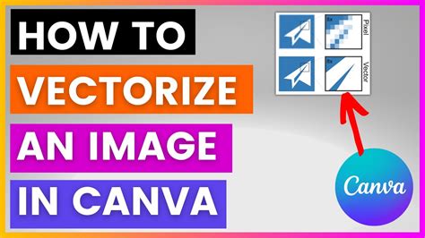 vectorize image in canva