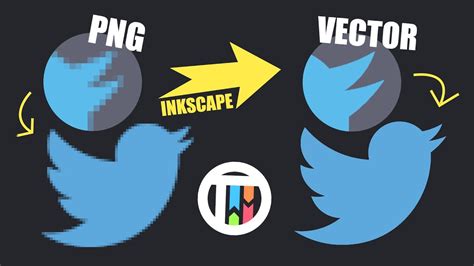 vectorize image in inkscape