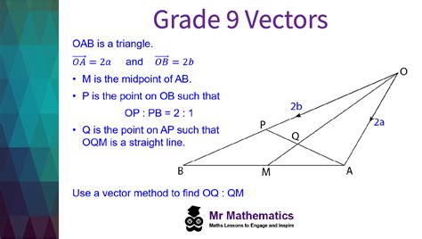 vectors math problems