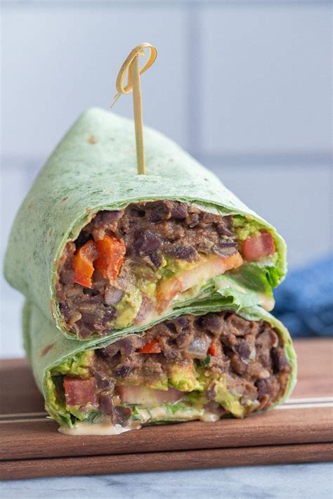 Vegan Bean Wraps