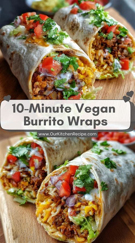 Vegan Burrito Wrap