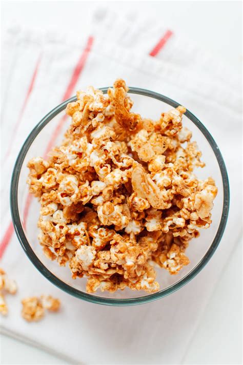 vegan caramel popcorn recipe