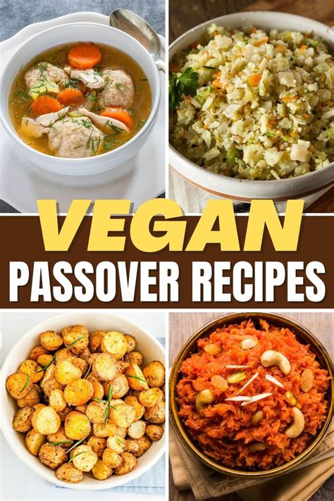 vegan passover recipes 2022