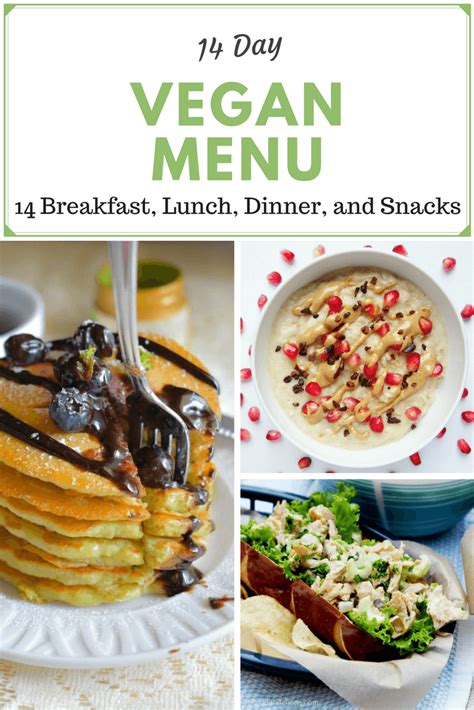 Vegan Restaurant Breakfast Menu