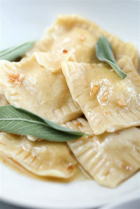 vegan sauce for butternut squash ravioli