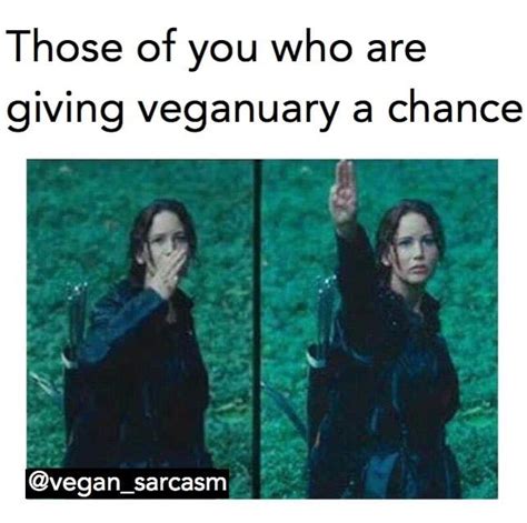 Veganuary Meme