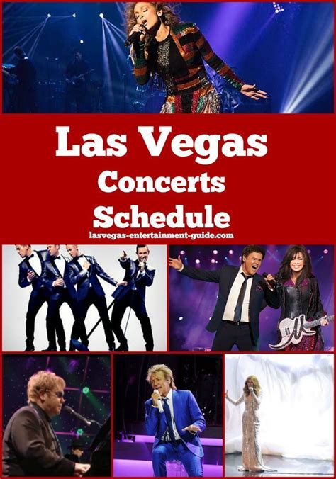 vegas show schedule 2022