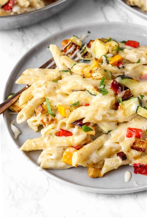 Vegetable And Cheese Pasta