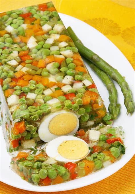 Vegetable Aspic Salad
