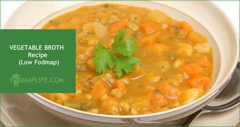 Vegetable Broth Fodmap