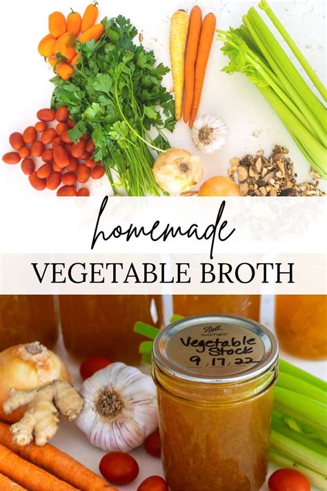 Vegetable Broth To Break A Fast