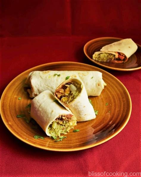 Vegetable Burrito Wrap