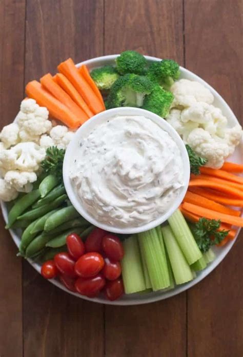 Vegetable Dip From Scratch