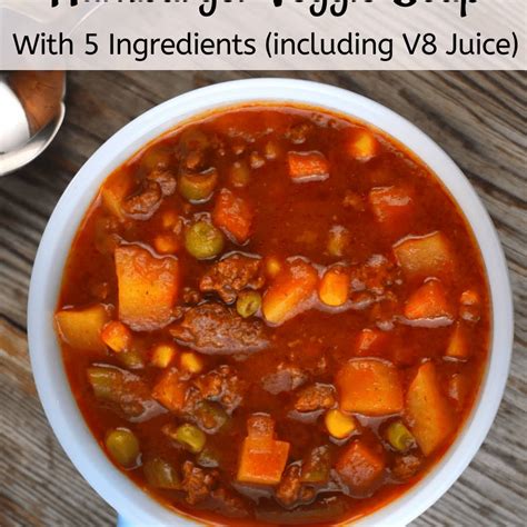 Vegetable Juice Vegetable Soup