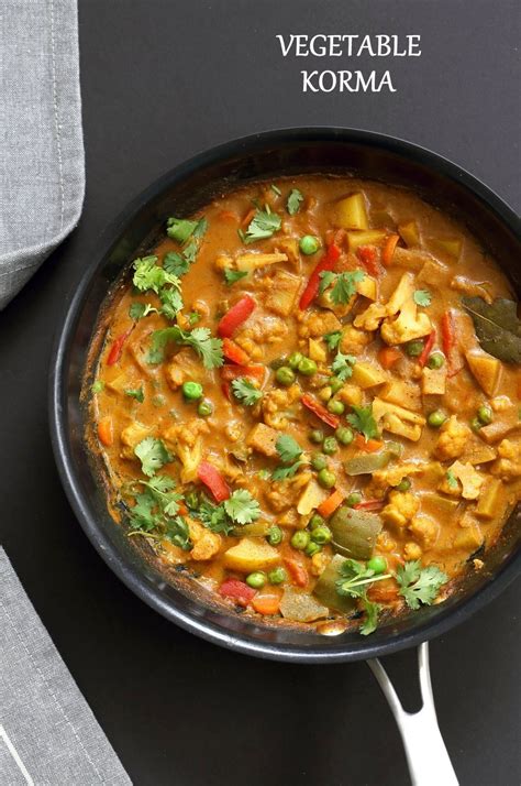 Vegetable Korma Vs Curry