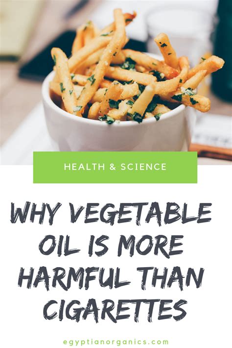 Vegetable Oil Hazards