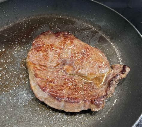 Vegetable Oil On Steak