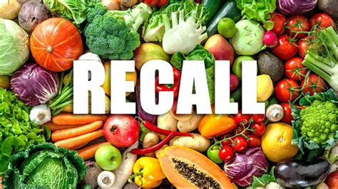 vegetable recall for listeria list
