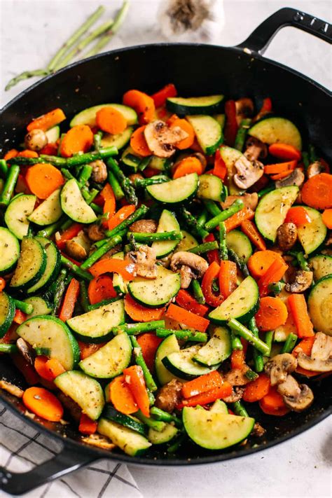 Vegetable Recipes Sauteed