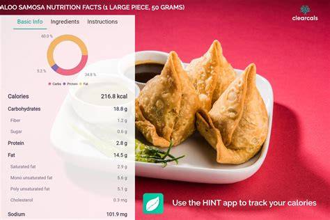 How Many Calories in Vegetable Samosa How Many Calories Counter