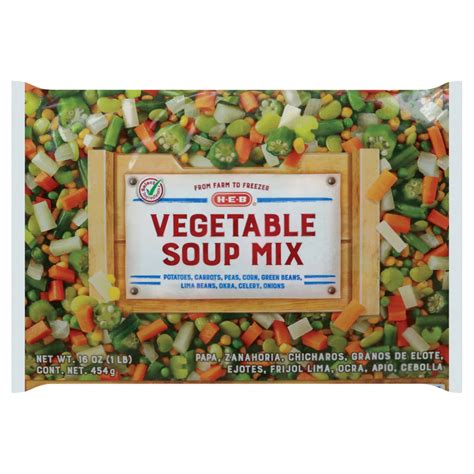 Vegetable Soup Mix Frozen