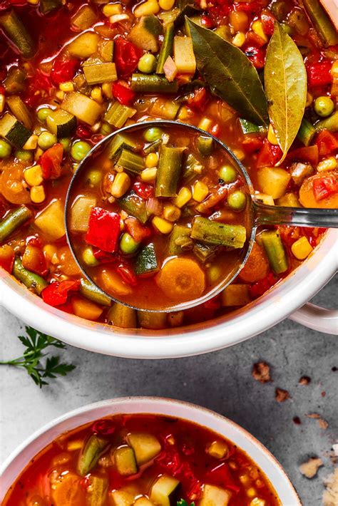 Vegetable Soups For Colds