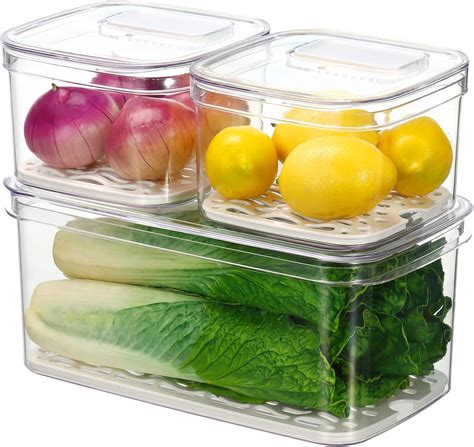 Vegetable Storage Container With Lid