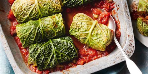 Vegetable Stuffed Cabbage Leaves