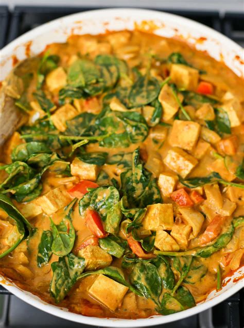 vegetable tofu curry recipe