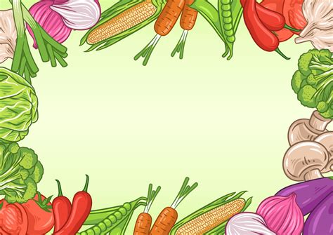 Vegetables Background Design