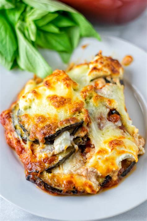 vegetarian aubergine lasagne recipe